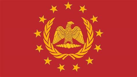 I made a flag for a virtual national. It is loosely based on some roman flag styles. : r/vexillology