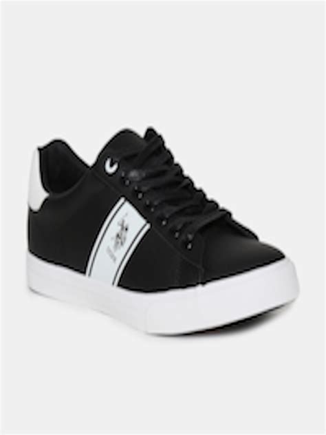 Buy U.S. Polo Assn. Men Black Sneakers - Casual Shoes for Men 11749508 | Myntra