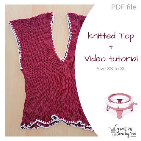 FREE Sentro knitting machine Sweater pattern! - Knitting Machine patterns