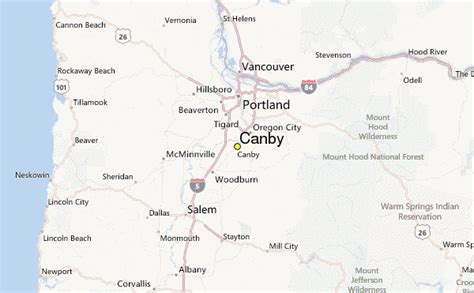 Canby Weather Station Record - Historical weather for Canby, Oregon