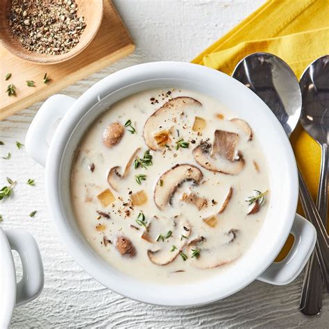 Creamy Cremini Mushroom Soup Recipe