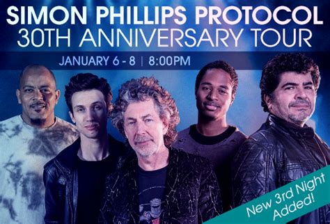 Events:Simon Phillips and Protocol, The Iridium, New York, NY feat Alex Sill and Jacob Scesney ...
