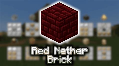 Red Nether Brick - Wiki Guide - 9Minecraft.Net