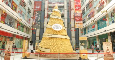 Vibgyor creates a tall Ferrero Rocher pyramid - India News & Updates on EVENTFAQS