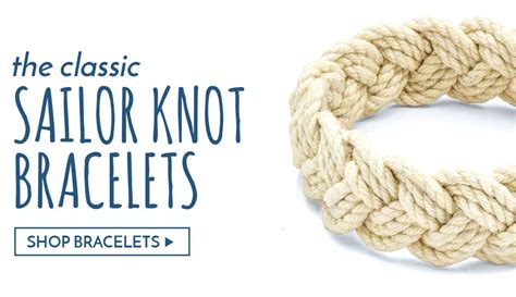 Shop Sailor Knot Bracelets and more. | Sailor Bracelet