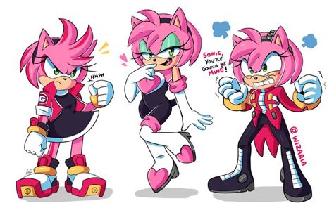 SA2 but the whole team dark is Amy | Sonic the Hedgehog | Amy the ...