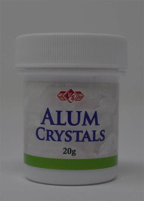 Alum Crystals - V&S Pharmaceuticals