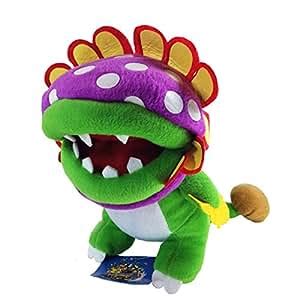 Amazon.com: Generic Dino Piranha Super Mario Bros Plush Soft Toy Stuffed Animal Boss Flower ...