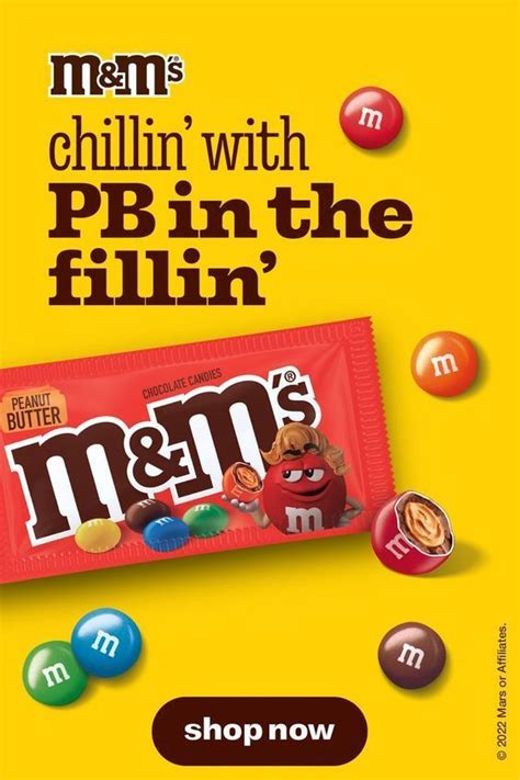 M&M's - Peanut Butter ad in 2022