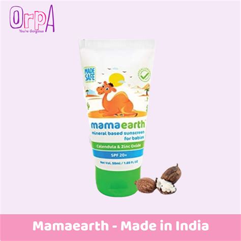 Mamaearth Baby Sunscreen 50g - Orpa