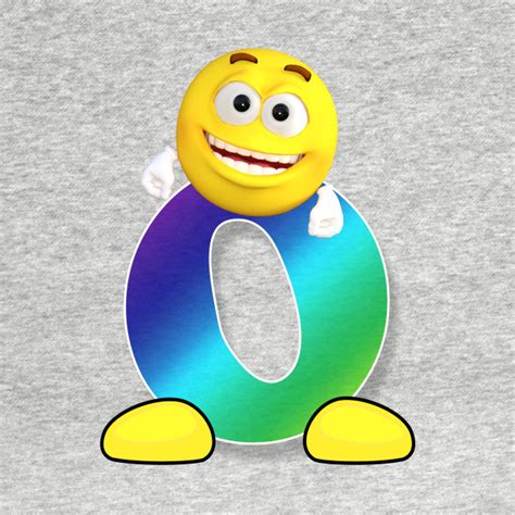 Letter O Alphabet Smiley Monogram Face Emoji Shirt for Men Women Kids - Expressions - Crewneck ...