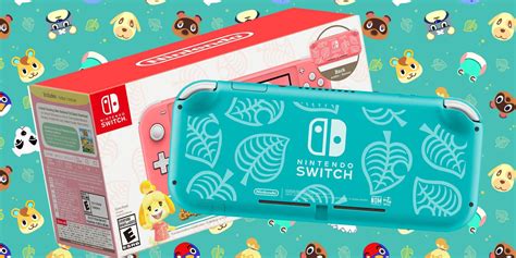 Nintendo Reveals Two Animal Crossing-Themed Switch Lites Releasing October 6