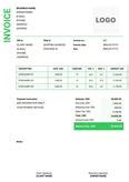 Cleaning Service Invoice Templates (Word, Excel, PDF)