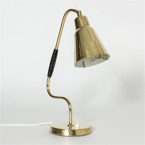 Vintage Brass Desk Lamp from Bergboms, 1950s for sale at Pamono