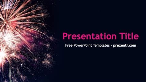 Free New Year's Eve PowerPoint Template - Prezentr PPT Templates