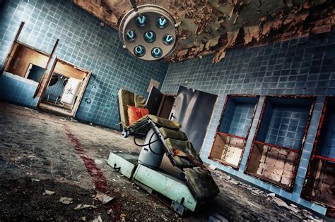 ready to checkup by Thomas Mueller | Abandoned hospital, Abandoned places, Abandoned