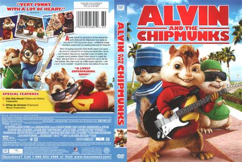 Alvin and the Chipmunks dvd cover (2015) R1