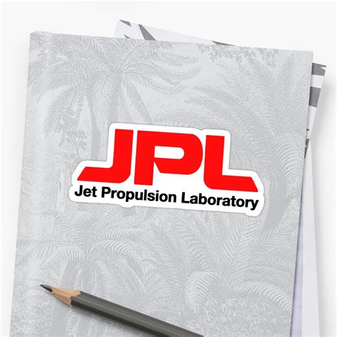 "Jet Propulsion Laboratory (JPL) Logo for Light Colors ONLY" Stickers ...