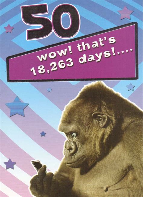 funny / humorous 50th birthday card male / female - 10 x cards to choose from! | eBay | 50th ...