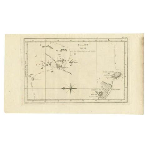 James Cook Map - 104 For Sale on 1stDibs | captain cook maps for sale ...