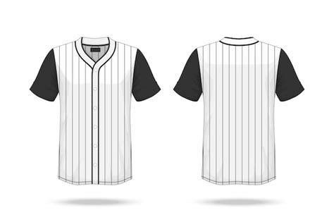 Baseball t shirt mockup | Premium Vector