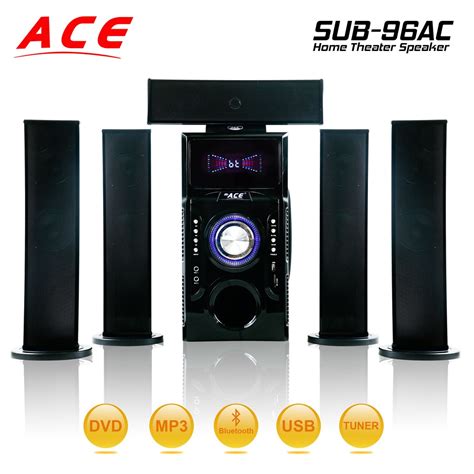 ACE sub-96ac 5.1 channel multimedia subwoofer speaker system | Shopee ...