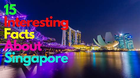 5 Fun Facts About Singapore - IMAGESEE