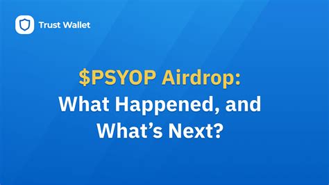 PSYOP Airdrop: What Happened, and What's Next | Trust Wallet