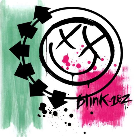 I edited the old Blink-182 Smiley and name logo...