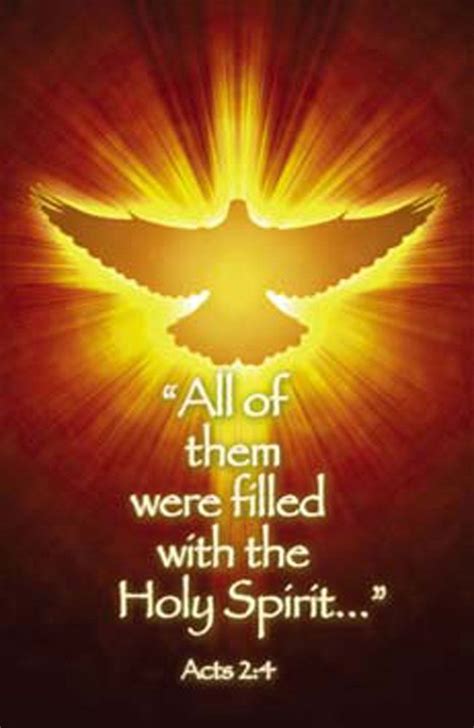Church Bulletin 11" - Pentecost - Confirmation - Holy Spirit (Pack of 100) | Holy spirit art ...