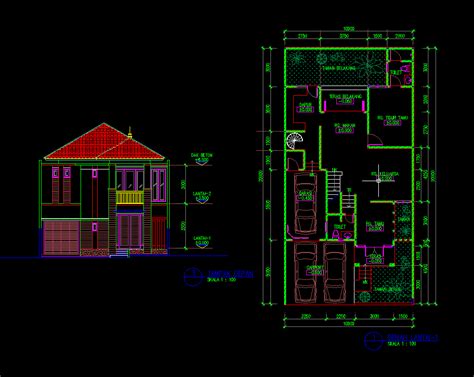 Gambar Download Desain Rumah Autocad Dwg Zee Gambar Auto Cad di Rebanas ...