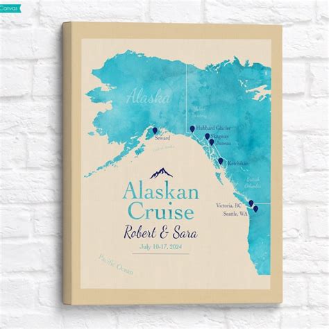 Alaskan Cruise Journal - Etsy