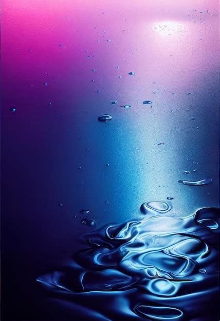 Premium Photo | Liquid chrome surface with pastel gradient holographic ...