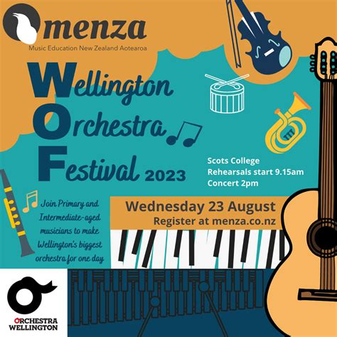 Wellington Orchestra Festival 2023 | Menza