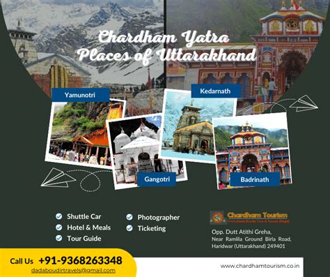 Chardham Yatra Places - Chardham Tourism Char Dham Yatra Package