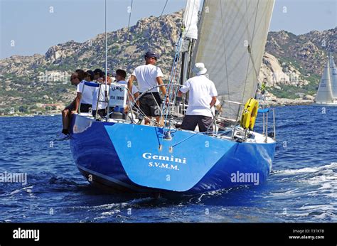 Sailing regattas in Costa Smeralda, Sardinia, Italy Stock Photo - Alamy