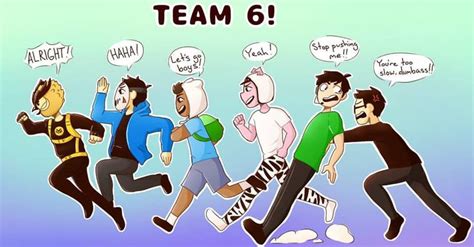 Team 6 | Vanoss crew, Banana bus squad, Pewdiepie