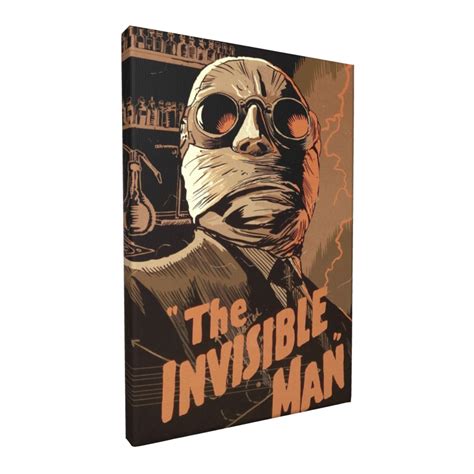 The Invisible Man Poster, Movie Poster, Poster Print, Canvas Art Poster ...