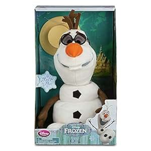 Amazon.com: Disney Olaf Singing Plush - Frozen - Medium - 10 1/2'': Toys & Games