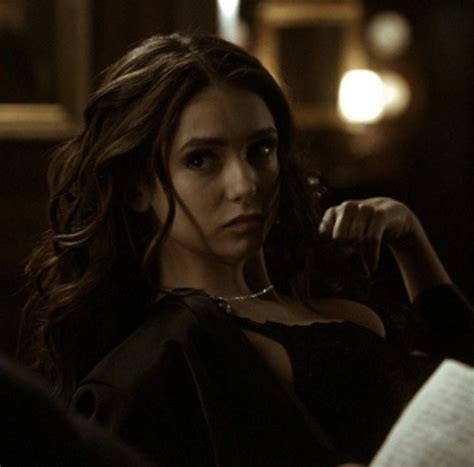 Nina Dobrev as Katherine Pierce on The Vampire Diaries season 2 ...