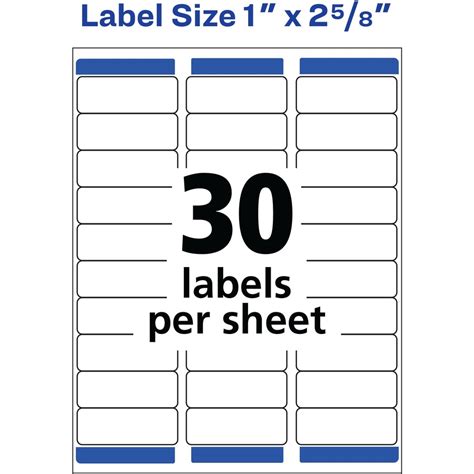 Avery® Easy Peel Address Labels - Sure Feed | Officewise Furniture & Supply