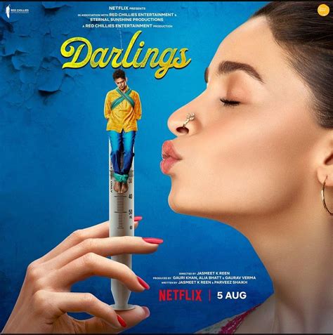 Darlings Poster , Starring Alia Bhatt, Vijay Verma, Shefali Shah : r ...