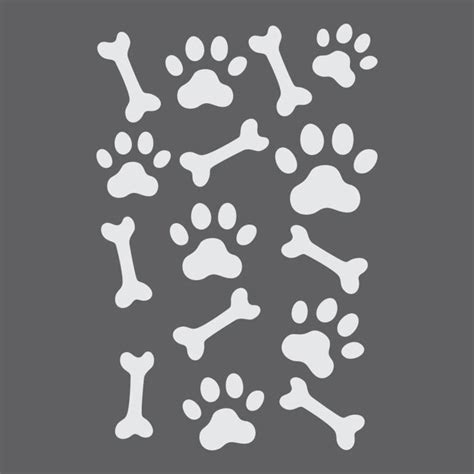 Dog Bones Craft Stencil Reusable Stencil Craft Stencil Animal Stencils - Etsy