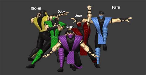 mortal kombat | Ginyu Force Pose (Tokusentai) | Know Your Meme