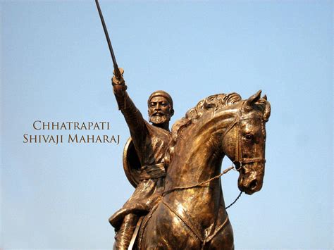 Download Chhatrapati Shivaji Maharaj On Horse Statue Hd Wallpaper ...