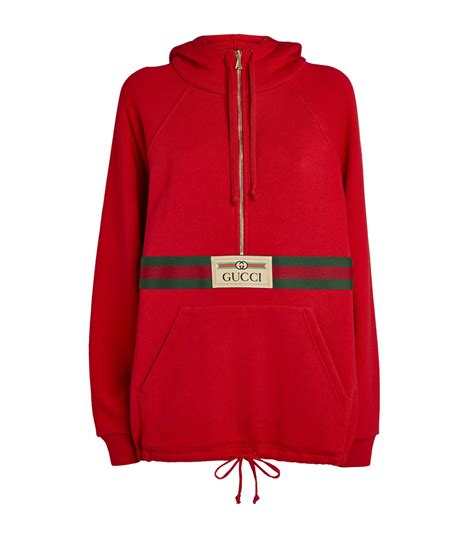 Gucci Web Stripe Hoodie | Harrods US