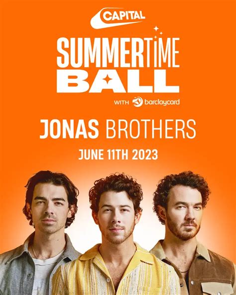 Capital's Summertime Ball 2023 Line-Up: Niall Horan, Jonas Brothers ...