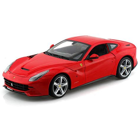 Ferrari F12 Berlinetta, Red - Mattel Hot Wheels BCJ72 - 1/18 Scale Diecast Model Toy Car ...