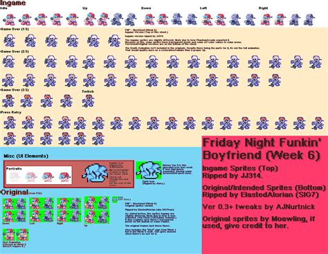 Friday Night Funkin Custom Sprite Sheets