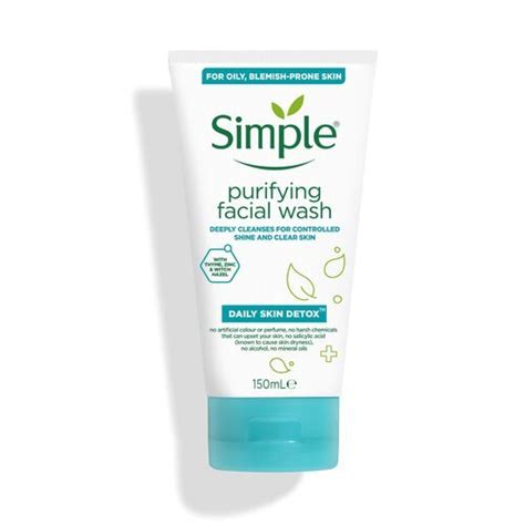 Simple Daily Detox Purifying Face Wash Price in Bangladesh